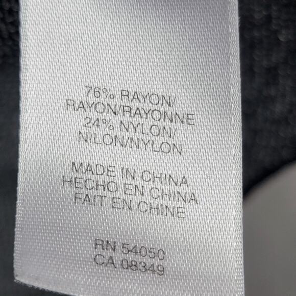 Jones NY Sz 1X Cardigan Snakeskin Black Gray 5 Button Office Eveningwear Party - Picture 8 of 12